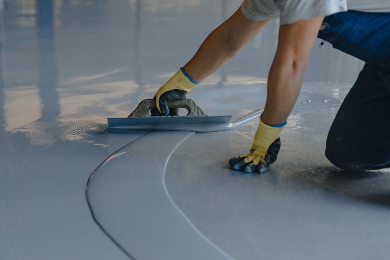 Concrete Floor Refinishings in Winter