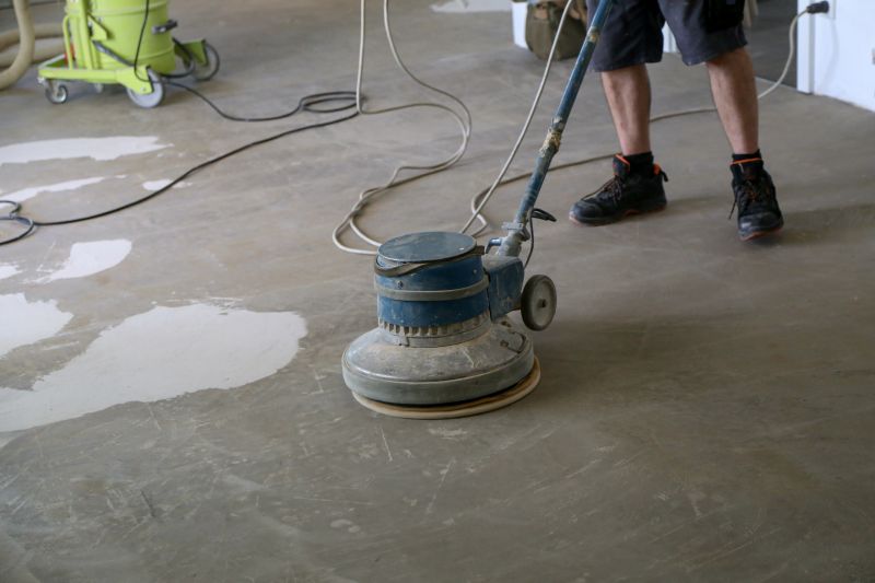 Refinished Concrete Floor