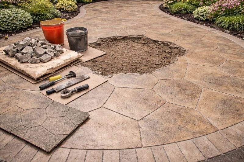 Decorative Concrete Repair in Doylestown, PA