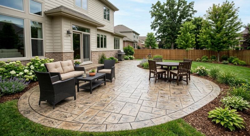 Stamped Concrete Service in Fort Worth, TX